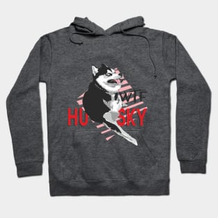 Funny husky Hoodie